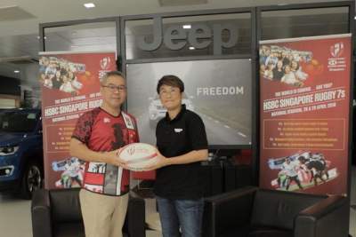Jeep confirmed as Official Vehicle Partner of HSBC Singapore Rugby Sevens 2018