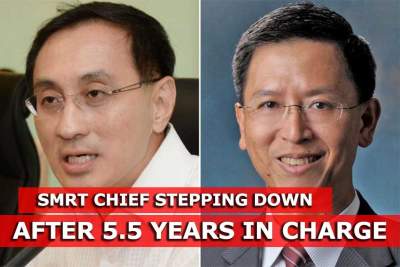 SMRT Chief stepping down after 5.5 years in charge