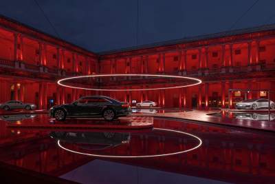 Audi presents installation 'Fifth Ring' at Milan Design Week
