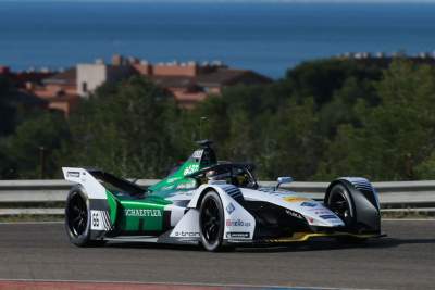 Daniel Abt's first drive in the new Audi e-tron FE05