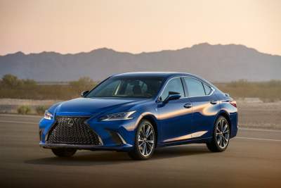 The new seventh generation Lexus ES
