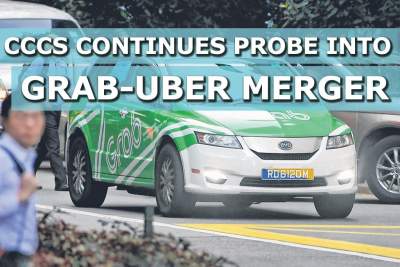 CCCS continues probe into Grab-Uber merger