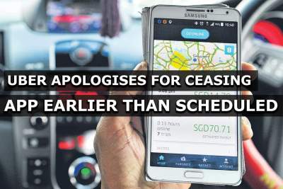 Uber apologises for 'mistakenly' ceasing app earlier than scheduled