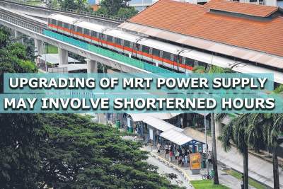 Five-year project to upgrade MRT power supply may involve shortened hours