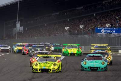 Porsche 911 GT3 R wins the long-distance thriller in the Eifel