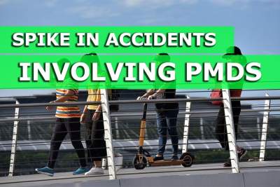 Spike in accidents involving PMDs
