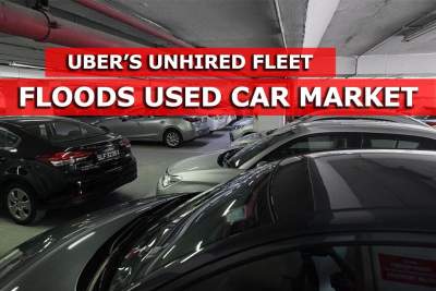 Uber's unhired fleet floods used car market
