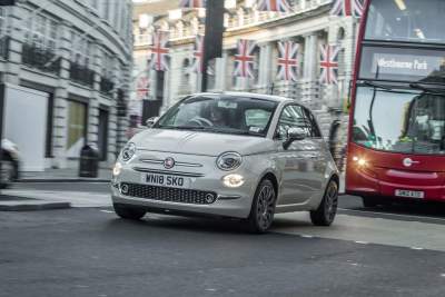 Fiat 500 Collezione fashion show in London