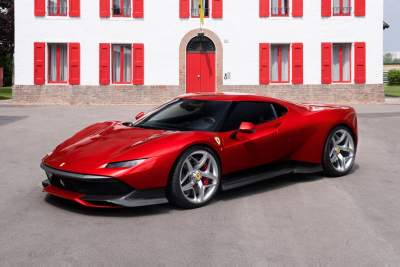 Ferrari SP38 from Ferrari's One-Off programme unveiled