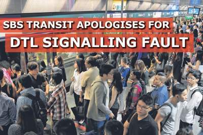 SBS Transit apologises for not alerting commuters to DTL signalling fault