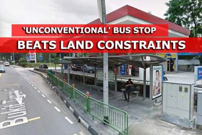'Unconventional' bus stop beats land constraints in innovative way: Ministry