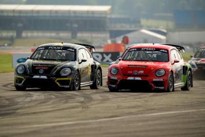 Volkswagen Andretti Rallycross takes one-two finish at Silverstone