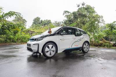German Embassy in Singapore is making mobility sustainable with a BMW i3