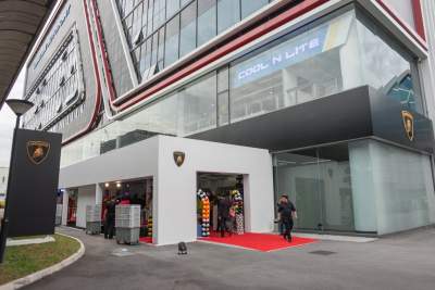 Lamborghini opens new showroom in Singapore's prime automotive belt