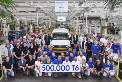 500,000 T6 Volkswagen Transporters made in Hannover