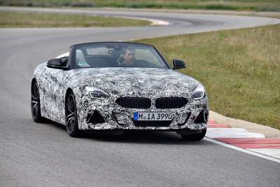 New BMW Z4 undergoes dynamic testing