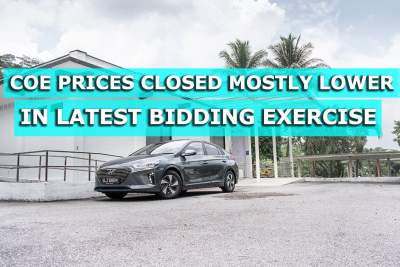 Car COE premiums dip in first round of June bidding exercise