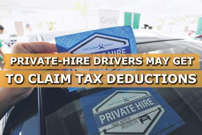 Private-hire drivers may get to claim some tax deductions