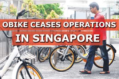 oBike ceases operations in Singapore