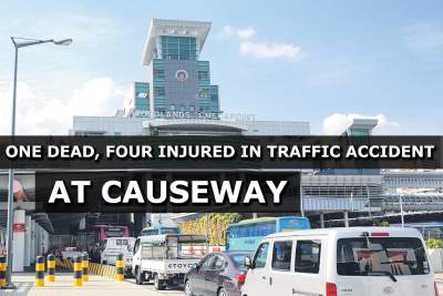One dead, four injured in traffic accident at Causeway on Saturday morning