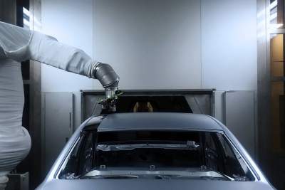 Audi tests overspray-free painting