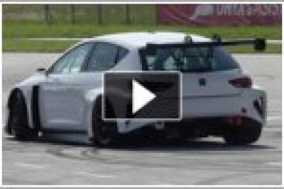 Fully electric Cupra e-Racer hits the track for the first time