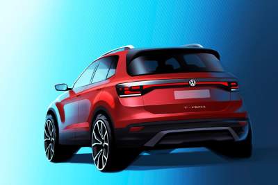 Volkswagen T-Cross teaser sketch revealed
