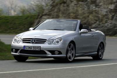 Mercedes Benz CLK-Class with new V8 engine is sheer driving pleasure