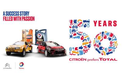 Citroen and Total celebrate a 50-year partnership