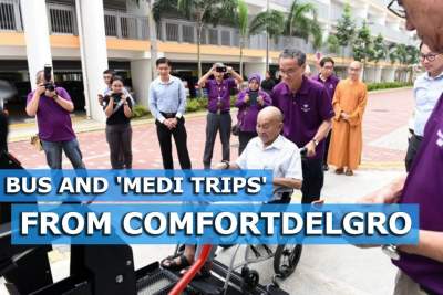 Bus and 'medi trips' from ComfortDelGro