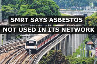 SMRT says asbestos not used in its network