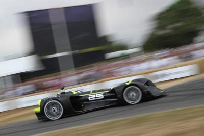 Driverless race car successfully completes iconic Goodwood hillclimb