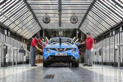 One millionth Juke rolls off Nissan's Sunderland plant