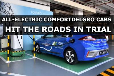 All-electric ComfortDelGro cabs hit the roads in trial
