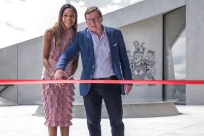 Naomie Harris opens 007 Elements