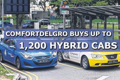ComfortDelGro buying up to 1,200 hybrid cabs