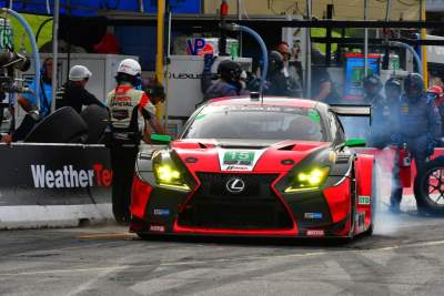 Lexus RC F GT3s ready to race at Road America