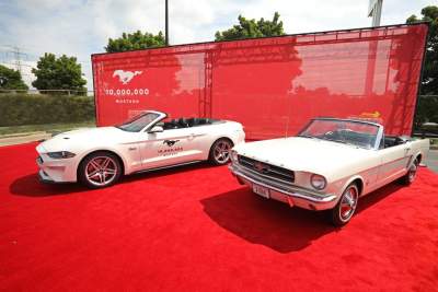 Ford celebrates production of 10 millionth Mustang