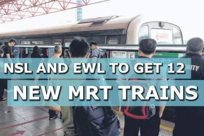 12 new MRT trains to be put into service on North-South and East-West lines