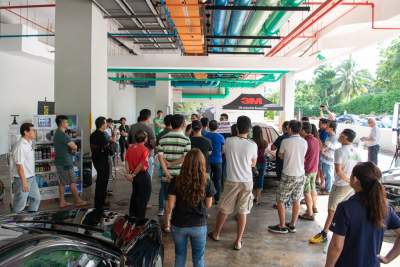 MCF hangs out with 3M to learn more about car care