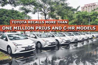 Toyota recalls one million Prius and C-HR models on risk of fire