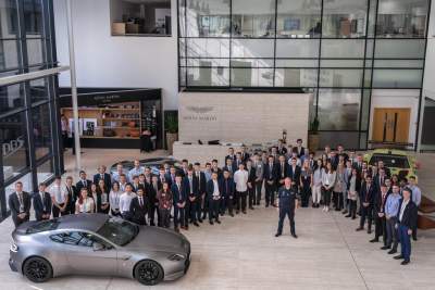 Biggest ever intake of fresh talent sets to work at Aston Martin