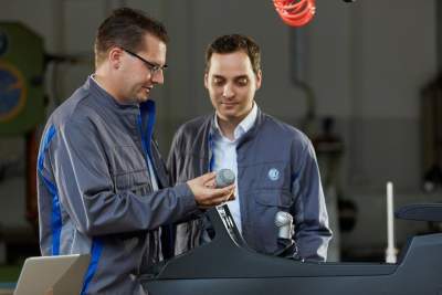 Volkswagen uses the latest 3D printing process for production