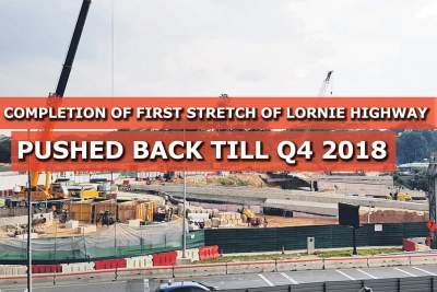 Completion of first stretch of Lornie Highway pushed back till Q4 2018