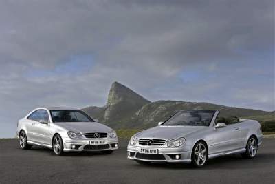 Mercedes-Benz introduces two new V8 engines to the CLK-Class range.