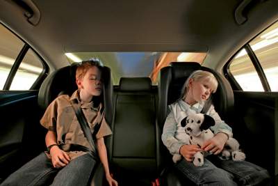 Reliable protection for children - Child safety has top priority with Volkswagen