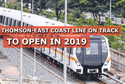 Thomson-East Coast Line on track to open in 2019