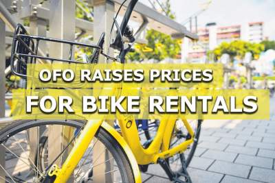 Bicycle-sharing firm ofo raises prices for bike rentals