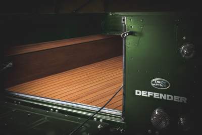 Land Rover Classic builds one-off Defender inside flagship Selfridges store