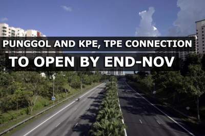 Connection between Punggol and KPE, TPE to open by end-November